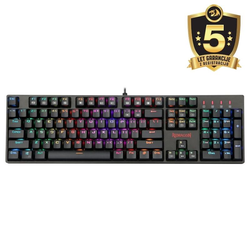 Redragon Tipkovnica – Redragon Surara K582RGB Mehanička Brown Switch image