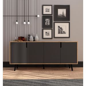 Dresser (konzola) "Latina Modern 180" - boje: Saphir Hrast, Antracit