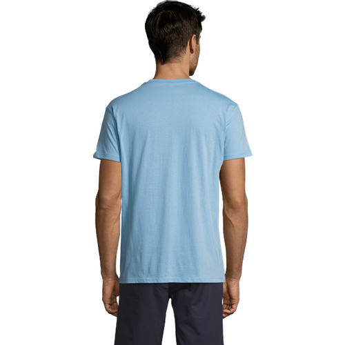 REGENT unisex majica sa kratkim rukavima - Sky blue, M  slika 4