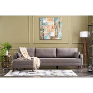 Bella Ugaona Sofa Lijeva - Smeđa