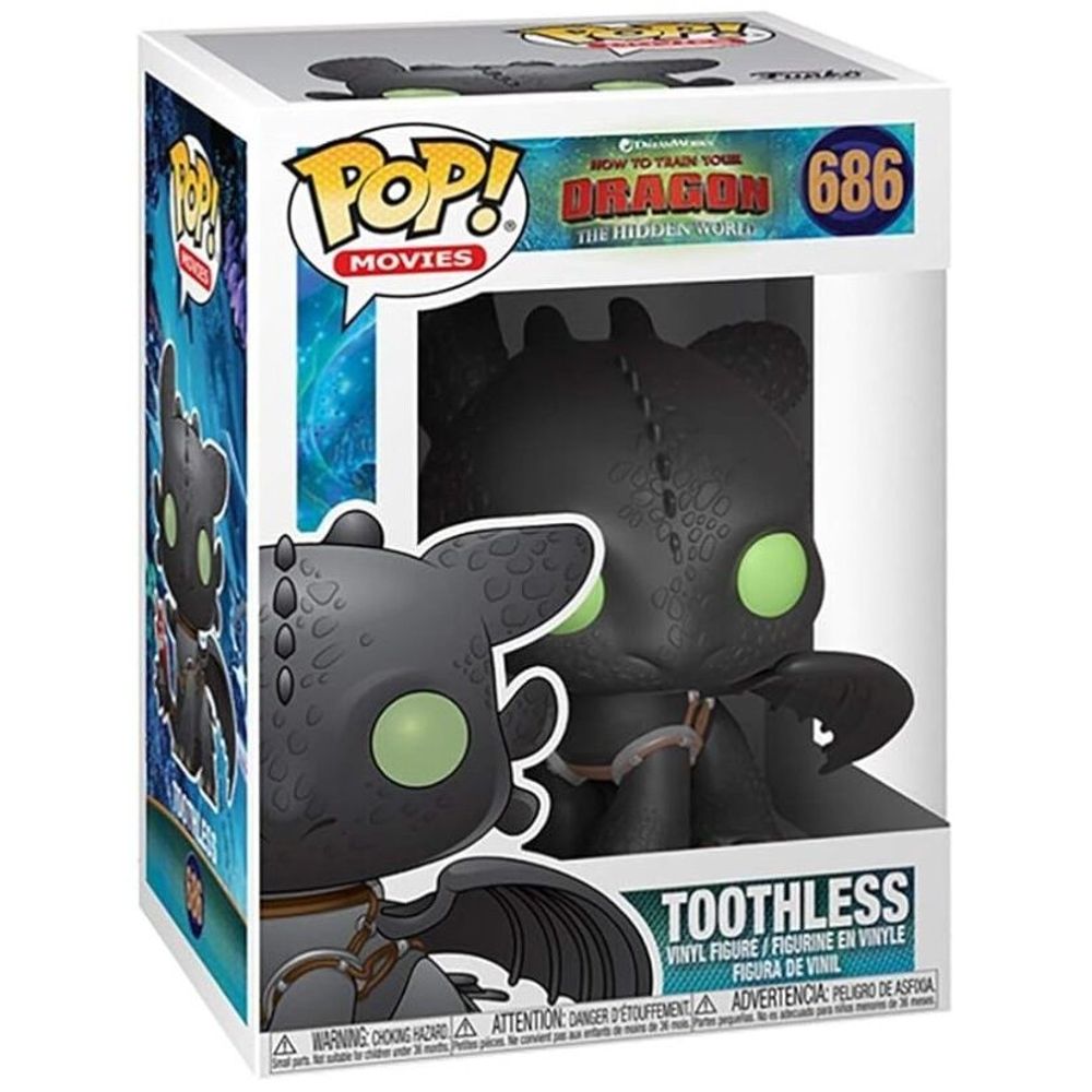 Funko POP figura Kako izdresirati zmaja 3 - Bezubica slika 4