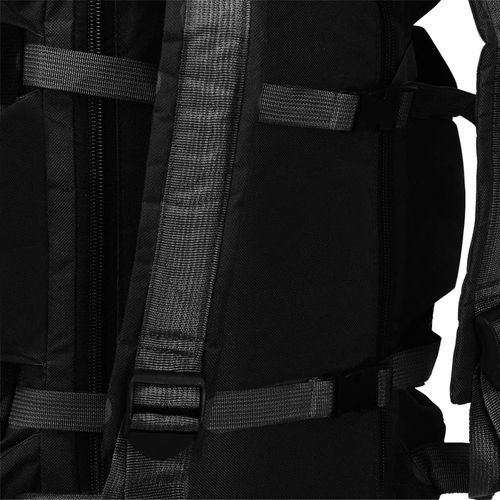 3-u-1 torba u vojničkom stilu 90 L crna slika 22