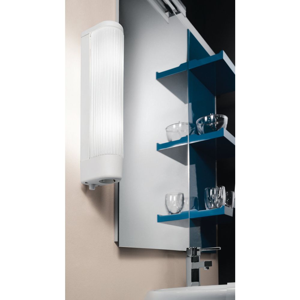 Eglo Bari 1 zidna/2, e14, 2x40w, ip20, d 350, sa utič. Bijela  slika 2