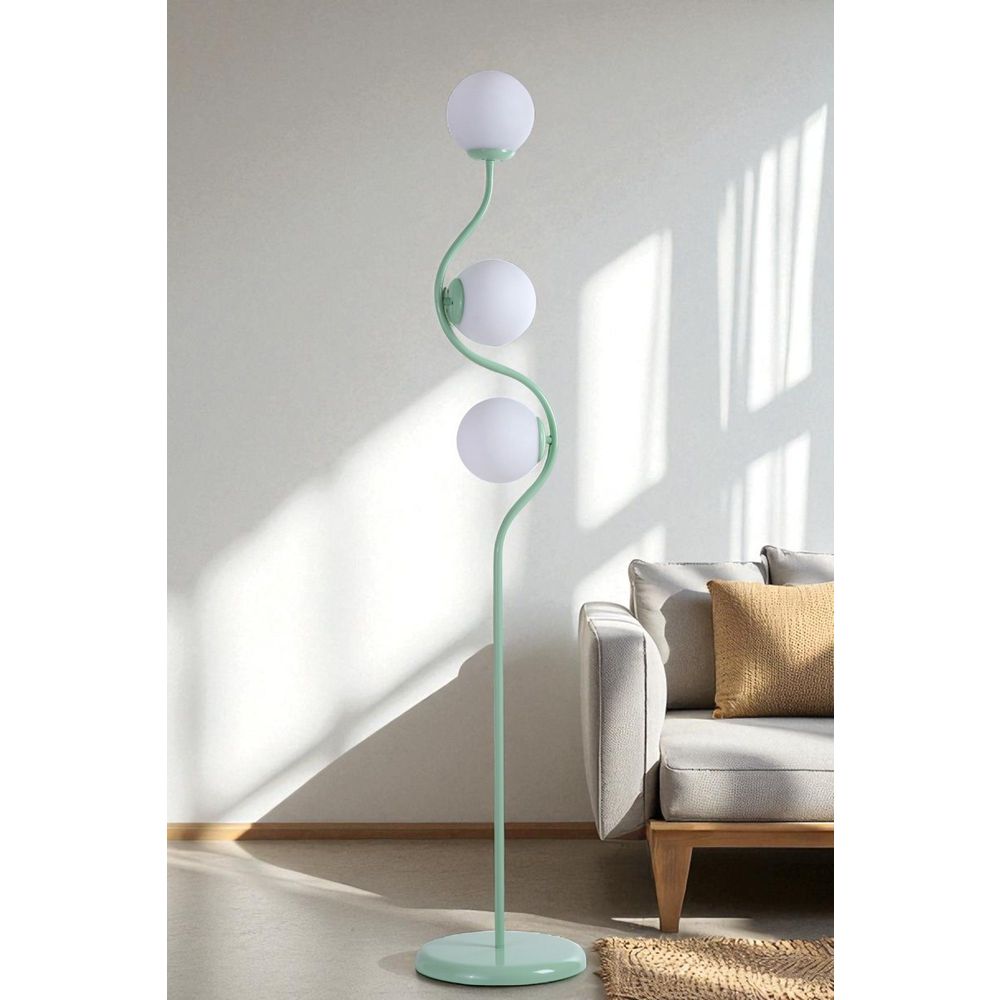 Opviq Podna lampa 992, bijela, menta slika 1