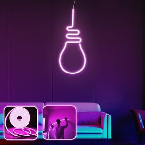 Bulb Light - Medium - Pink Pink Decorative Wall Led Lighting