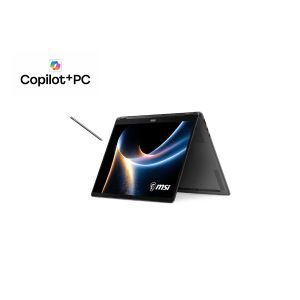 Prijenosno računalo MSI Prestige 14 Flip AI+ D3MTG Core Ultra 9 / 32GB RAM / 2TB SSD / 14" OLED FHD+ / Intel UMA / W11 Pro (platinast)