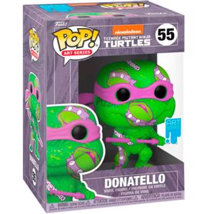 POP figure Ninja Turtles Donatello Artist + Case Exclusive