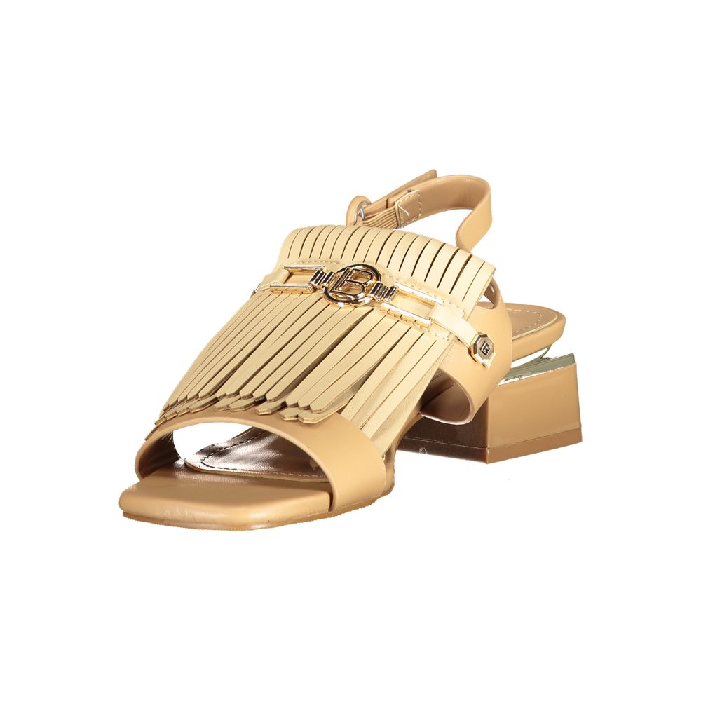 LAURA BIAGIOTTI WOMEN'S BEIGE SANDALS slika 3