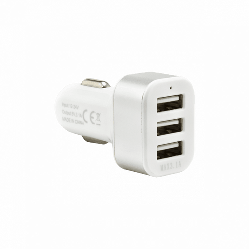 S BOX CC 331, 3.1A, White, Car USB Charger slika 1