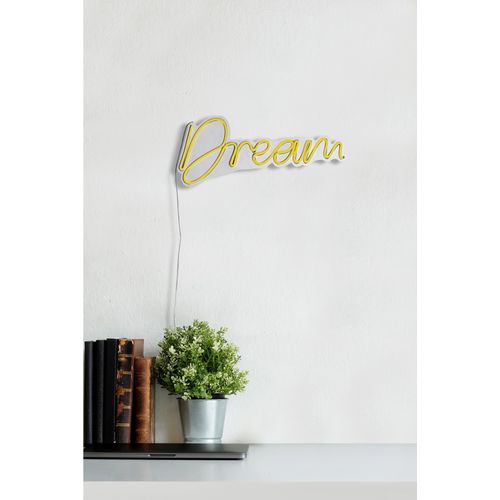 Wallity Ukrasna plastična LED rasvjeta, Dream - Yellow slika 4