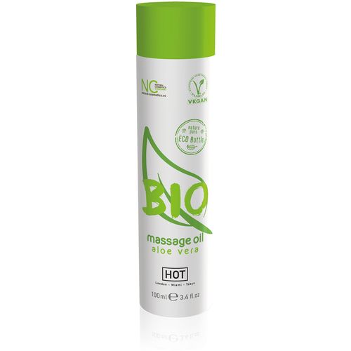 Masažno ulje HOT BIO Aloe Vera, 100 ml slika 1