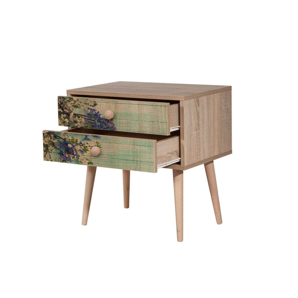 Noćni ormarić Two - 727 Sonoma Oak slika 4