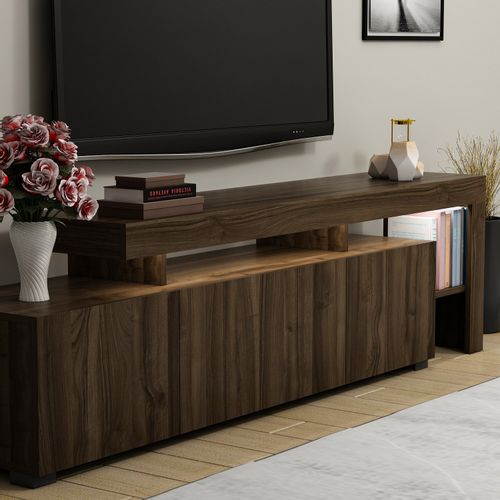 Woody Fashion Stalak za televizor, Beliz - Walnut slika 4