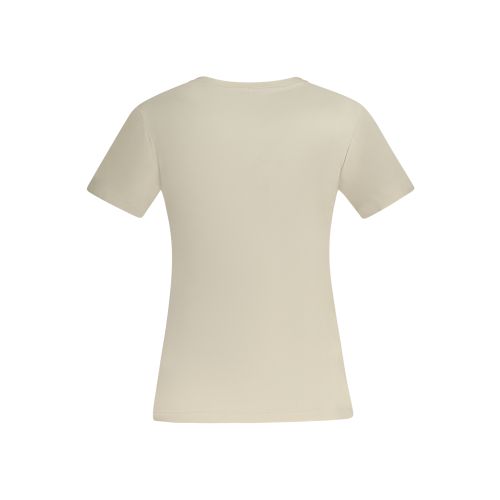 CALVIN KLEIN WOMEN'S SHORT SLEEVE T-SHIRT BEIGE slika 2