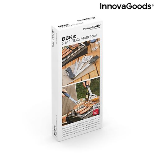 InnovaGoods prijenosni set pribora za roštilj BBKIT 5/1 slika 3