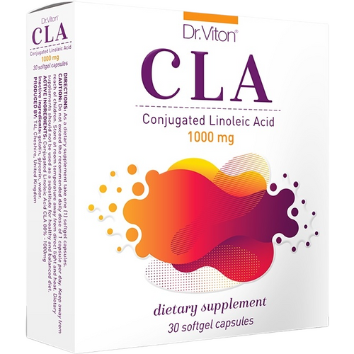 Dr. Viton CLA konjugovana linolna kiselina 1000mg 30 kapsula slika 1