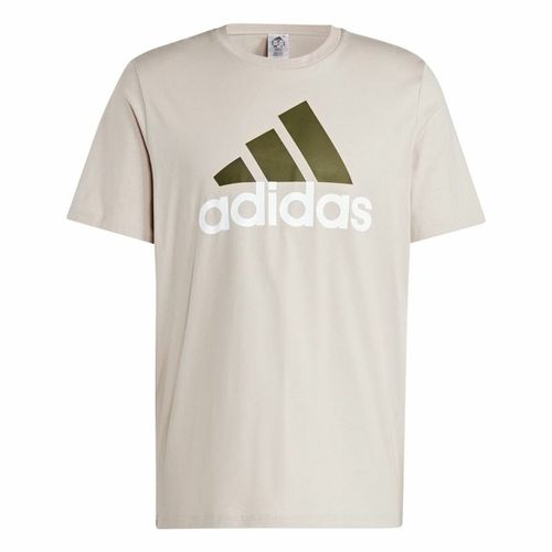 Muška Majica Kratkih Rukava Adidas Essentials Bež M slika 1