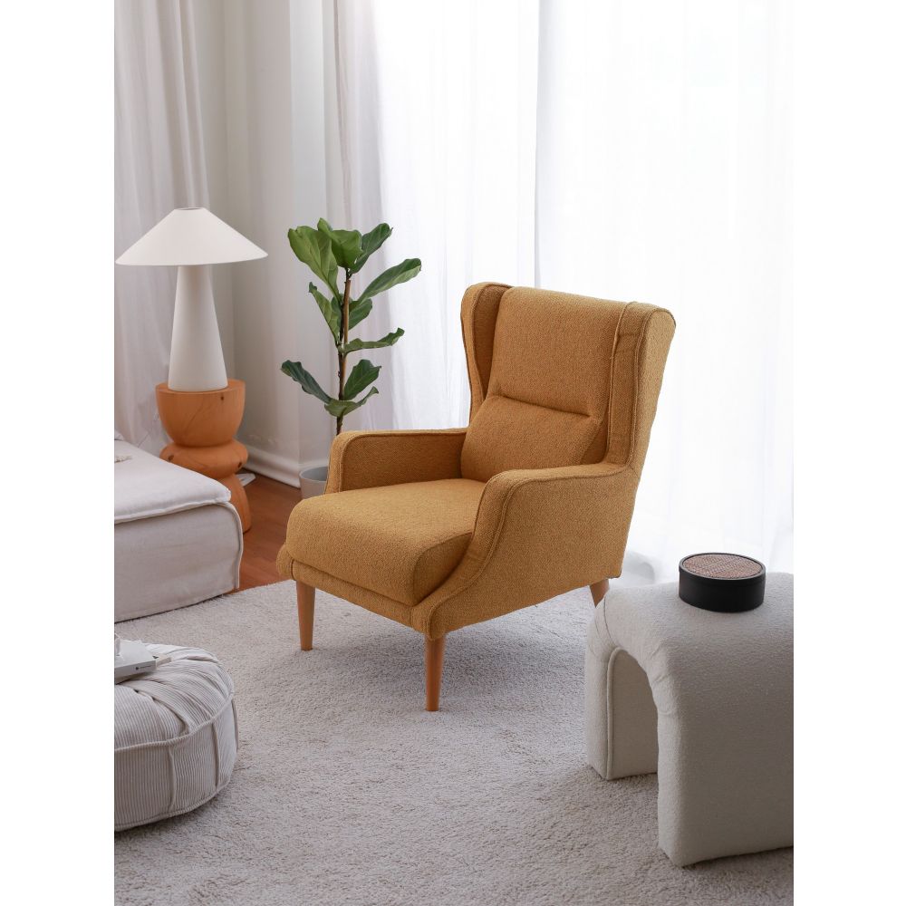 Klam - Mustard Mustard Wing Chair slika 3