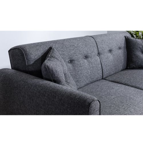 Atelier Del Sofa Aria-Dark Grey Trosed na razvlačenje slika 2