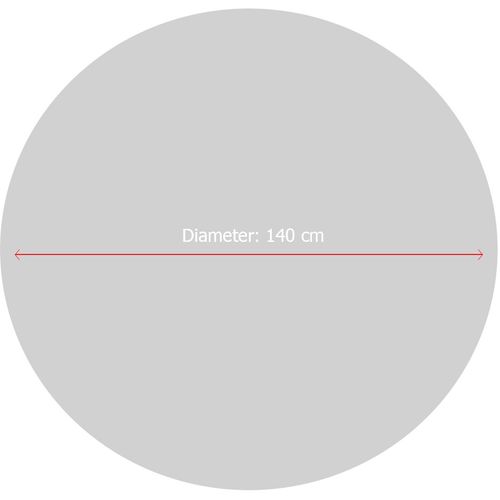 Conceptum Hypnose Tepih LEON, okrugli, promjer: 140 cm, Leon slika 3