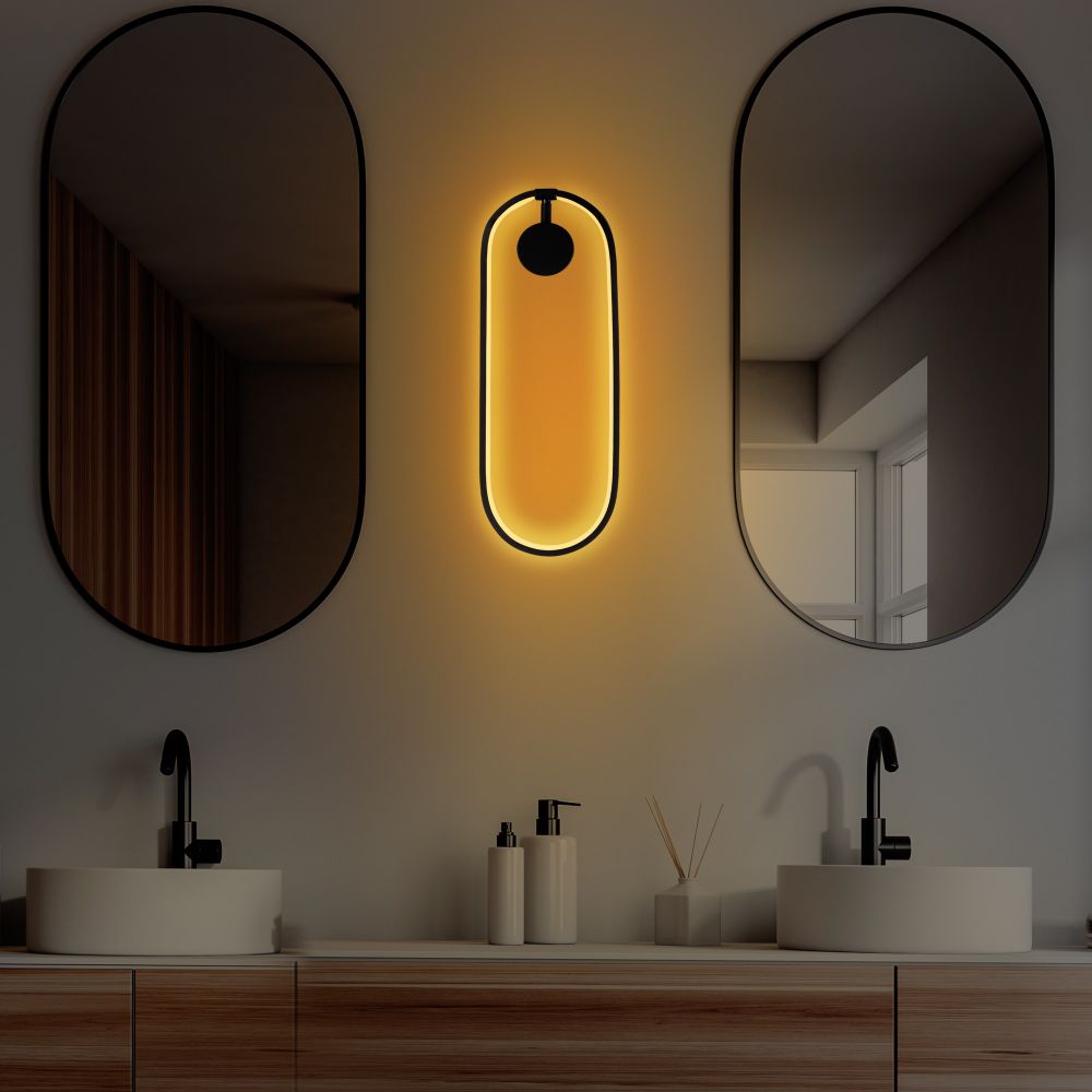 Can - 13556 Crna Zidna Lampa slika 3