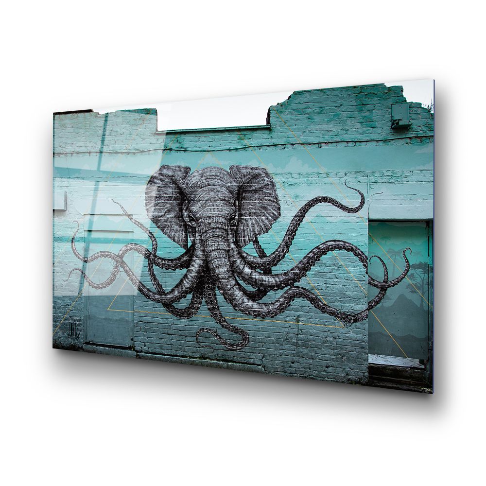Dekorativna Slika na Kaljenom Staklu UV-055, 70 x 100 cm, Višebojna slika 6