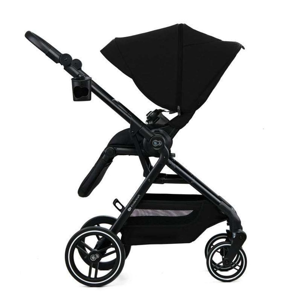 Kinderkraft Kolica za bebe Yoxi Set 2U1, Pure Black slika 4