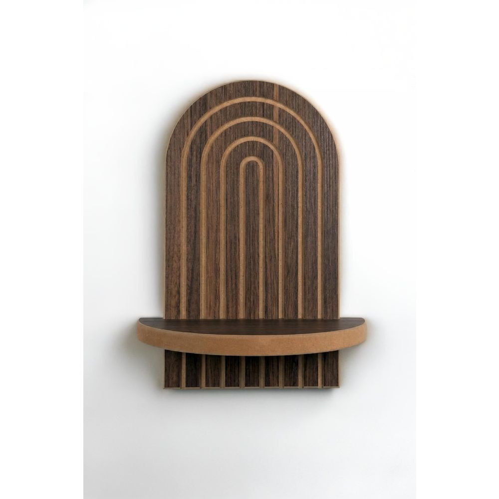 Polica za Zid Artmtkwll1 - Wenge slika 4