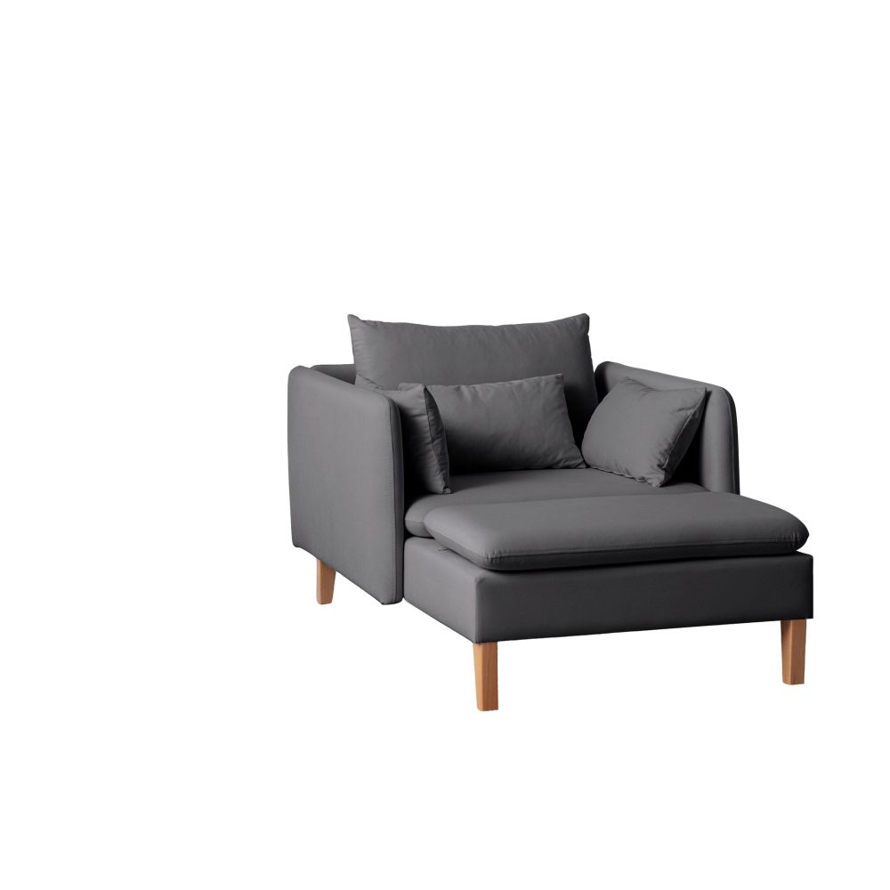 Wing Chair Flexy - Antracitna boja slika 5