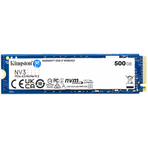 Kingston NV3 500GB M.2 2280 PCIe 4.0 NVMe SSD