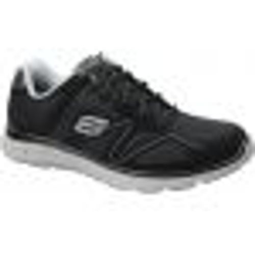 Skechers satisfaction 58350-bkgy slika 8