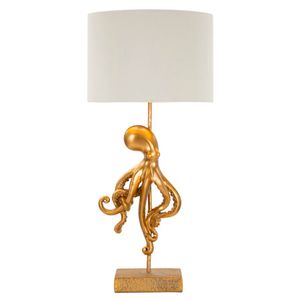 Mauro Ferretti Stolna svjetiljka OCTOPUS GOLD Ø 30,5X64,5 cm