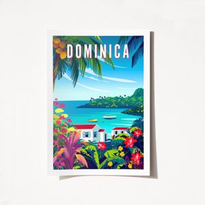 Wallity Poster A3, Dominica - 2012