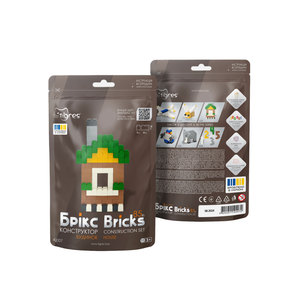 Konstrukcijski set kocke "Kuća" 85el - 23x13cm