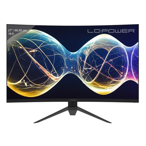 Monitor 27" LC Power LC-M27-FHD-165-C-V3 FullHD 165Hz Curved 2xDP/2xHDMI Audio out slika 1