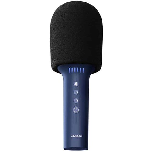 JoyRoom - prijenosni mikrofon (JR-MC5) - za karaoke- Bluetooth V5.0- 1200mAh - plavi slika 1