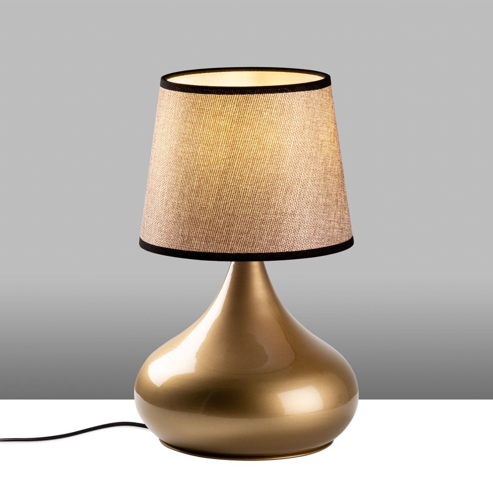 Bulbe - 15466 GoldBeige Stočna Lampa slika 5