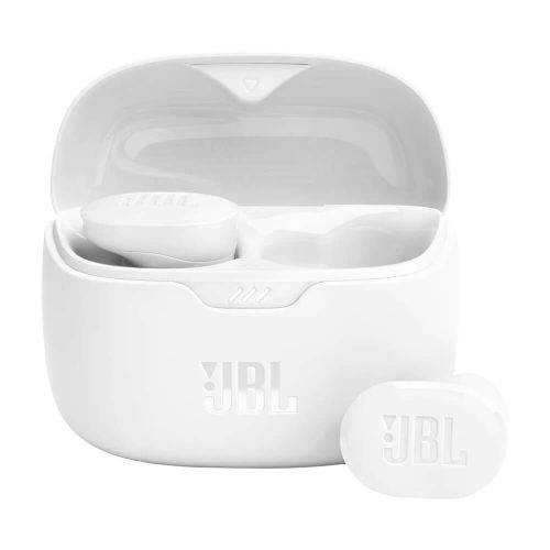 JBL Tune Buds TWS bežične slušalice s mikrofonom, bijele slika 1