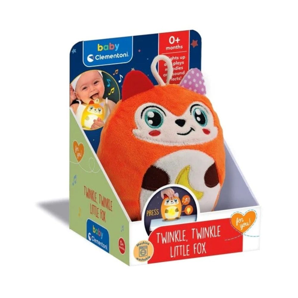 Clementoni CL17555  Baby Plišana muzička igračka sa svjetlom Lisica slika 1