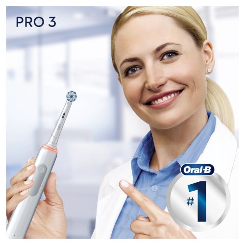 Oral-B Električna Zubna Četkica PRO3 3500 bijela slika 3