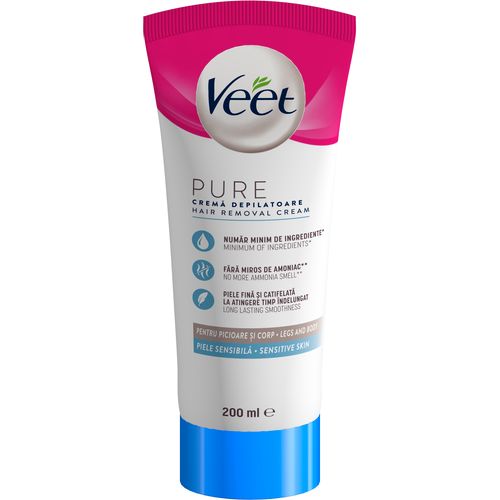 Veet Pure Sensitive krema 200 ml slika 1