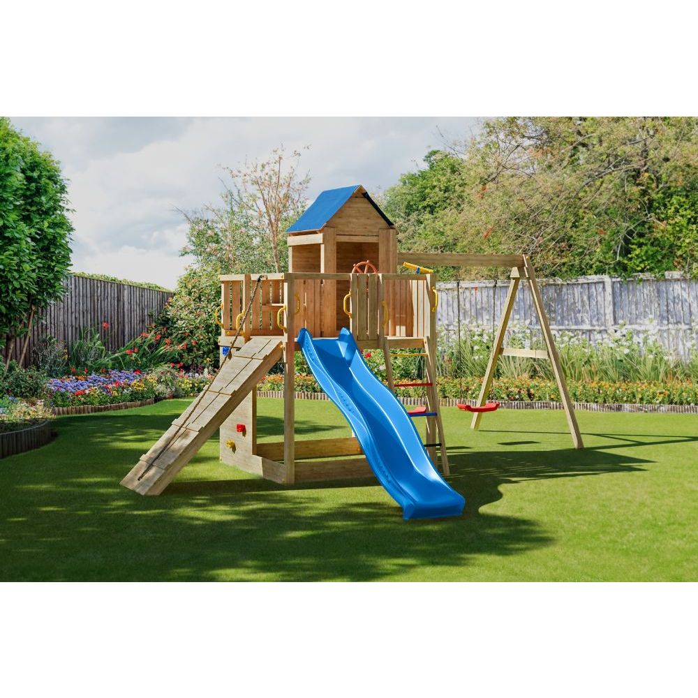 Fungoo Set TREEHOUSE 3 - Drveno dječije igralište slika 1