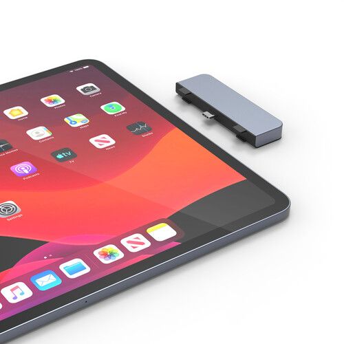 HyperDrive, 4 u 1 USB-C HUB za iPad Pro, iPad Air, iPad Mini, space grey slika 3