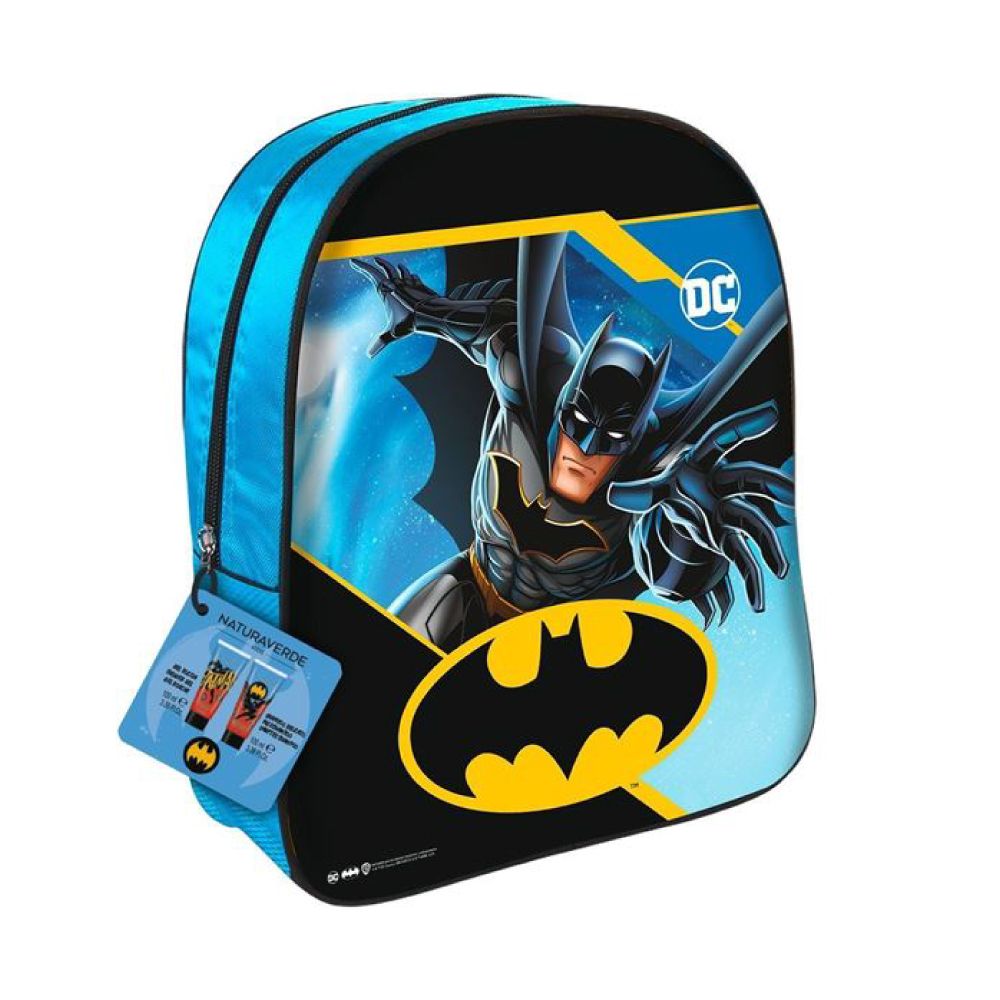 Naturaverde Kids Batman Poklon set (tuš gel 100ml + šampon 100ml + ruksak) slika 1