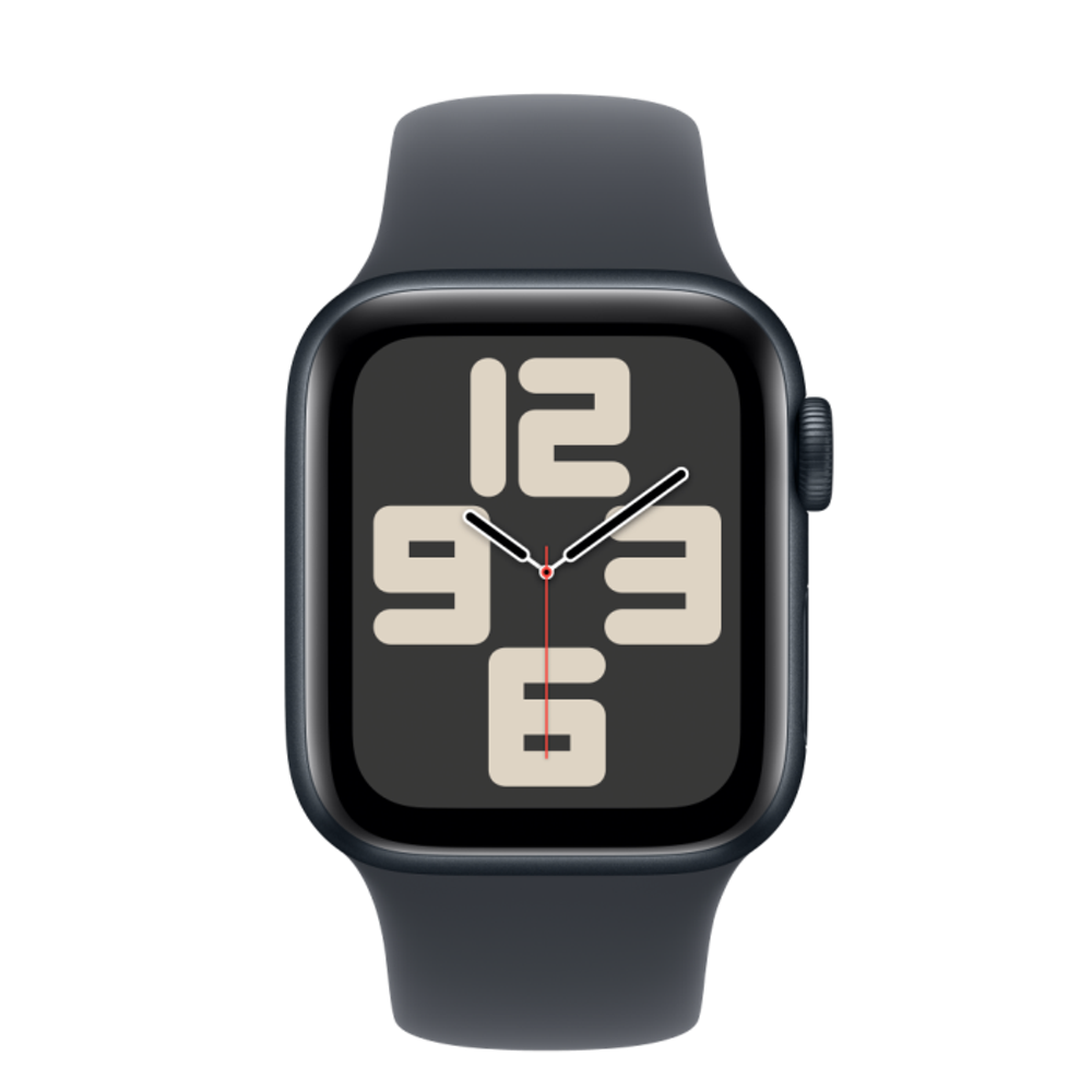 Apple Watch SE2 v3 GPS 40mm Midnight Alu Kućište sa Midnight Sport Trakom - M/L slika 2