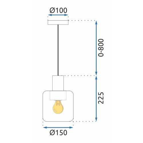 Lampa APP1011-1CP slika 10