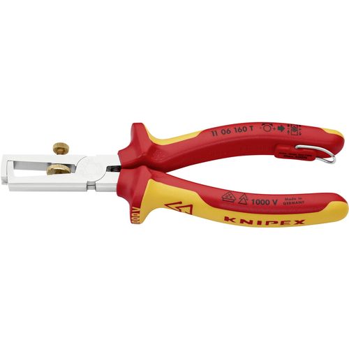 Knipex  11 06 160 T kliješta za skidanje izolacije  10 mm² (max) 7  (max) 5 mm (max) slika 3