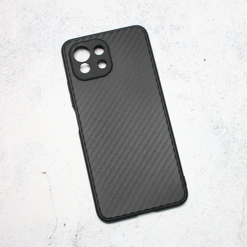 Maska Carbon fiber za Xiaomi Mi 11 Lite crna slika 1