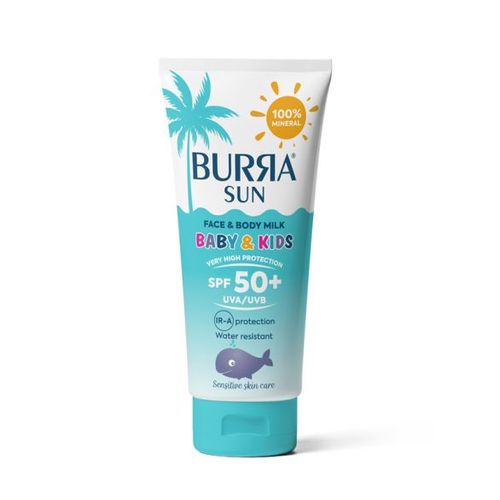 BURЯA® SUN 100% Mineral mleko za bebe i decu SPF 50+ slika 1