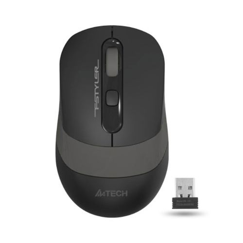 A4 TECH FG10 FSTYLER Wireless USB miš sivi slika 1